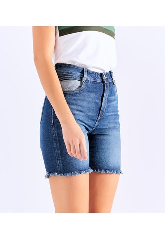 Short Para Mujer Largo Desflecado Derek Derek