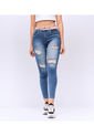 Jean Skinny Para Mujer Tiro Alto Derek de Derek