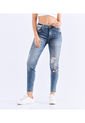Jean Skinny Para Mujer Bordado Floral Derek de Derek