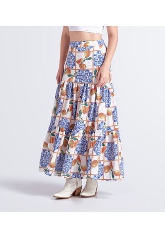 Falda Para Mujer Estampada Derek Derek