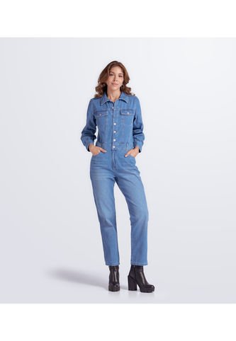 Enterizo Para Mujer En Índigo Derek Derek