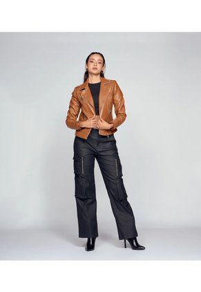 Chaqueta Para Mujer En Polipiel Derek