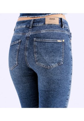 Jean Para Mujer Slim Con Rotos Derek