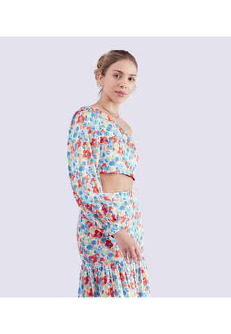 Set Para Mujer Blusa Y Falda Derek Derek