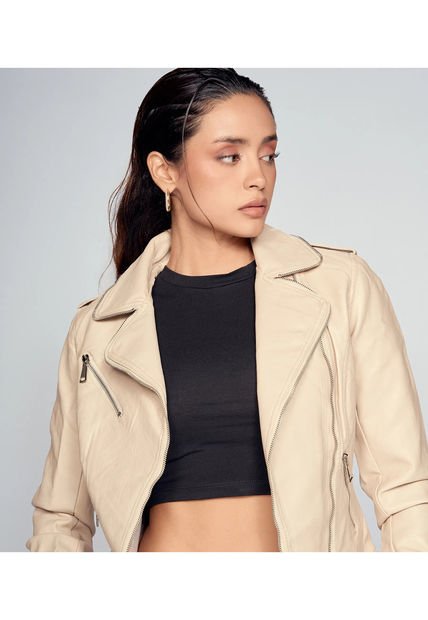 Chaqueta Para Mujer En Polipiel Derek