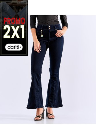 Jean Para Mujer Bota Flare Derek Derek