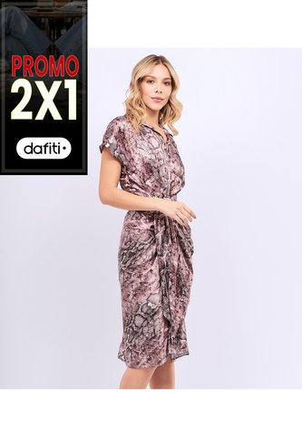 Vestido Para Mujer Manga Corta Derek Derek
