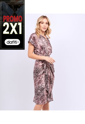 Vestido Para Mujer Manga Corta Derek