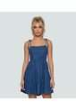 Vestido Para Mujer Azul Medio_Oscuro Derek de Derek