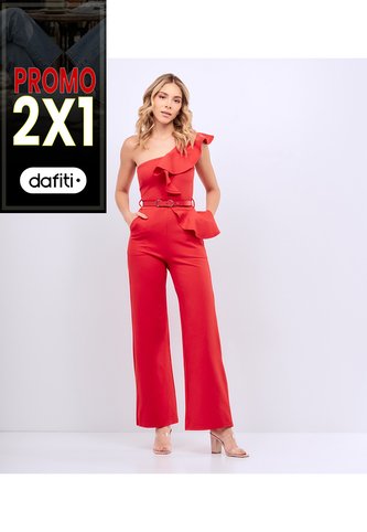 Enterizo Para Mujer Largo Unicolor Derek Derek