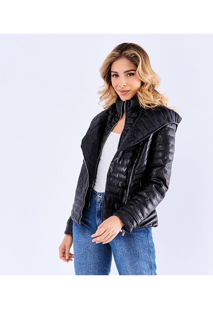 Chaqueta Para Mujer En Polipiel Derek