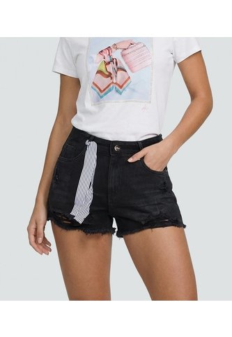 Short Para Mujer Negro Derek Derek