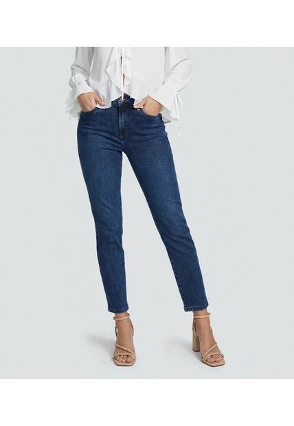 Jean Para Mujer Azul Medio_Oscuro Derek