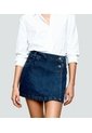 Falda Para Mujer Azul Medio_Oscuro Derek de Derek