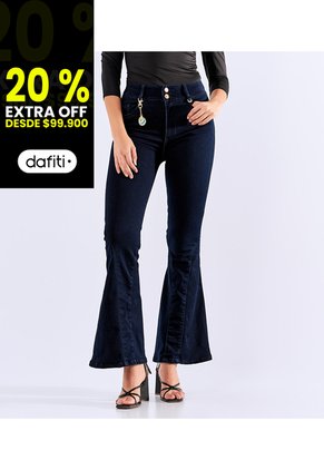 Jean Para Mujer Bota Flare Derek