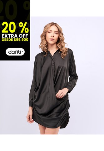 Vestido Camisero Para Mujer Corto Derek Derek