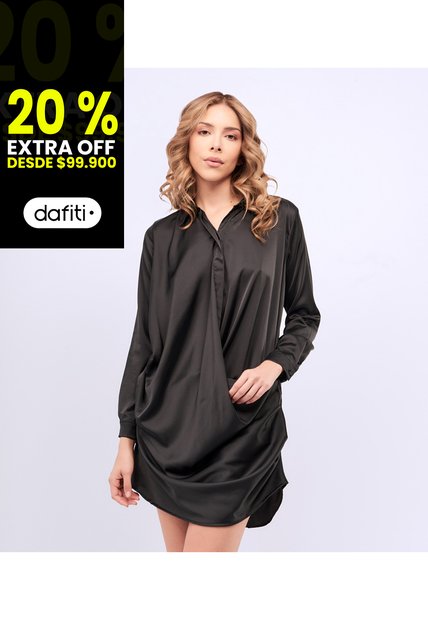 Vestido Camisero Para Mujer Corto Derek