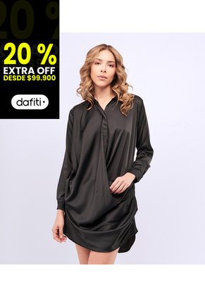 Vestido Camisero Para Mujer Corto Derek