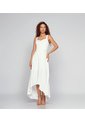 Vestido Para Mujer Con Cortes Unicolor Ariadne Derek de Derek