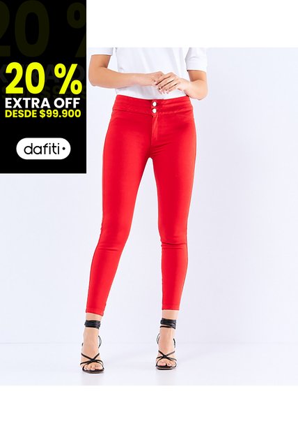 Jeans Rojo Derek 820894
