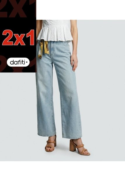Jean Para Mujer Wide Leg Derek