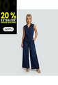 Enterizo Para Mujer Azul Medio_Oscuro Derek de Derek