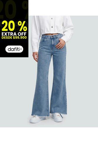 Jean Para Mujer Flare Derek Lovely Derek