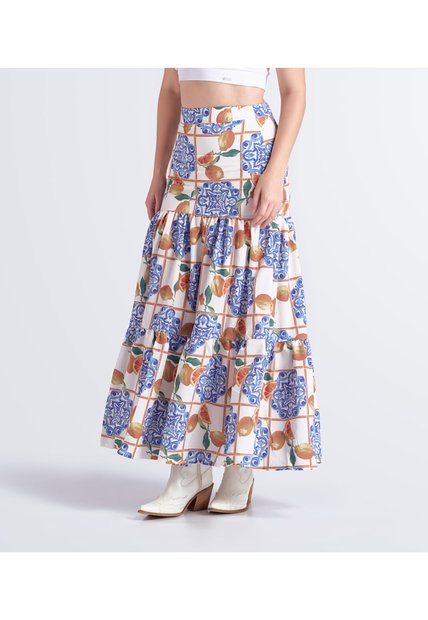 Falda Para Mujer Estampada Derek