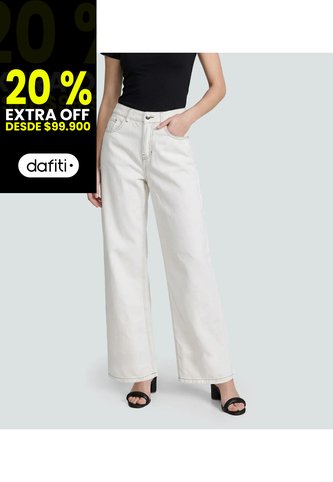 Jean Para Mujer Straight Derek Lovely Derek
