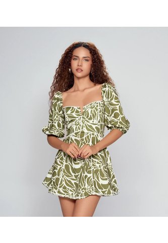 Vestido Estampado Para Mujer Derek Derek