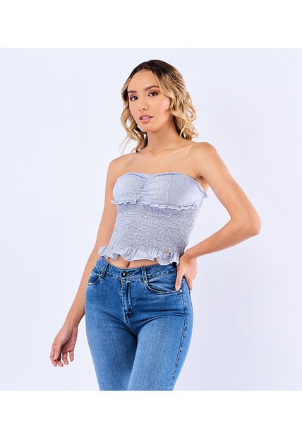 Blusa Azul Derek 829225