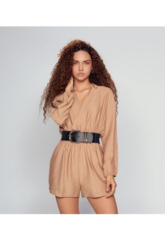 Enterizo Short Para Mujer Manga Larga  Derek Derek