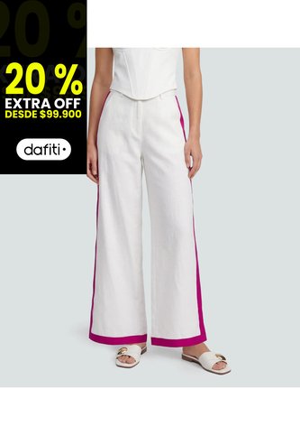 Pantalon Para Mujer Wide Leg Derek Lovely Derek