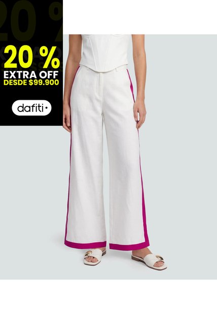 Pantalon Para Mujer Wide Leg Derek Lovely