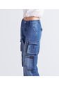 Jean Para Mujer Tipo Cargo Con Cremalleras Barcelona Avril Derek de Derek