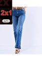 Jean Para Mujer Bota Straight Con Proceso  Derek de Derek
