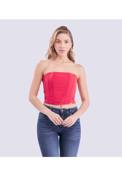 Blusa Tipo Corset Para Mujer Derek
