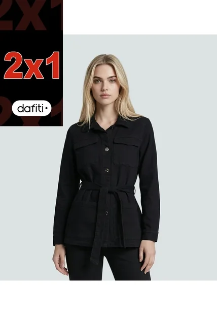 Chaqueta Para Mujer Negro Derek