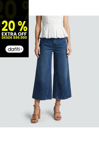 Jean Para Mujer Culotte Derek Derek