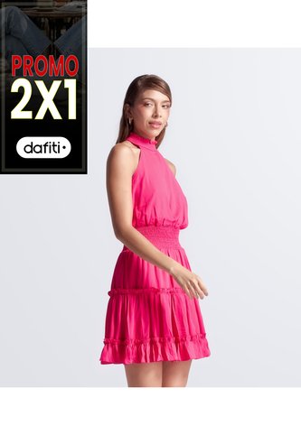 Vestido Para Mujer Corto Manga Sisa Derek Derek
