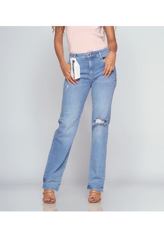 Jean Confort Bota Recta Para Mujer  Derek Derek