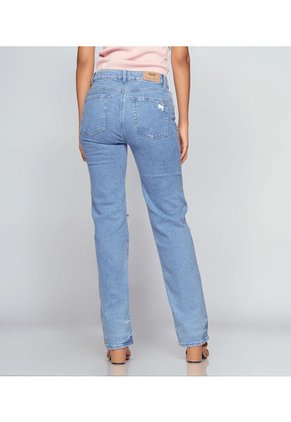 Jean Confort Bota Recta Para Mujer  Derek