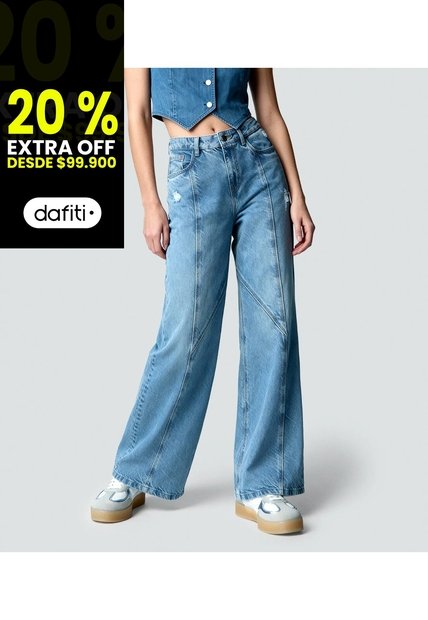 Jean Para Mujer Straight Derek Lovely