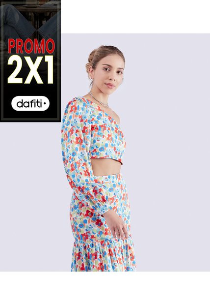 Set Para Mujer Blusa Y Falda Derek