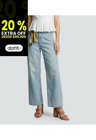 Jean Para Mujer Wide Leg Derek Derek
