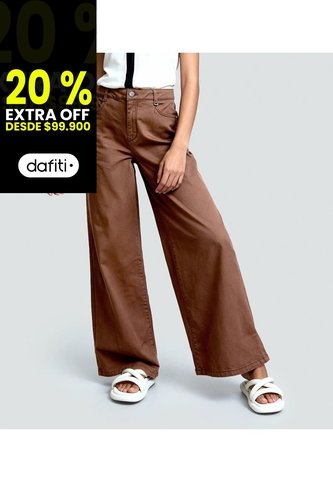 Jean Para Mujer Wide Leg Derek Derek
