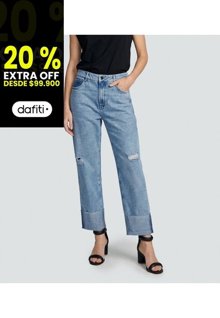 Jean Para Mujer Straight Derek
