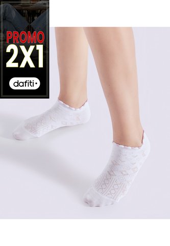 Tripack De Medias Tobillera  Derek Derek