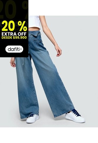 Jean Para Mujer Wide Leg Derek Derek