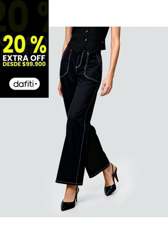 Jean Para Mujer Wide Leg Derek Derek